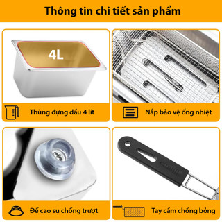 Bếp Chiên, Bếp Chiên Nhúng 3L