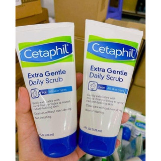 Sữa rửa mặt Cetaphil Extra Gentle Daily Scrub 178ml