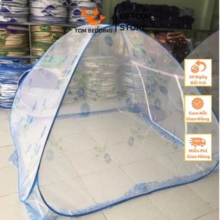 Màn chụp tự bung người lớn LOẠI 1  mùng tự bung đỉnh chóp cao cấp 1m6-1m8-2m2 gấp gọn thông minh tiện lợi