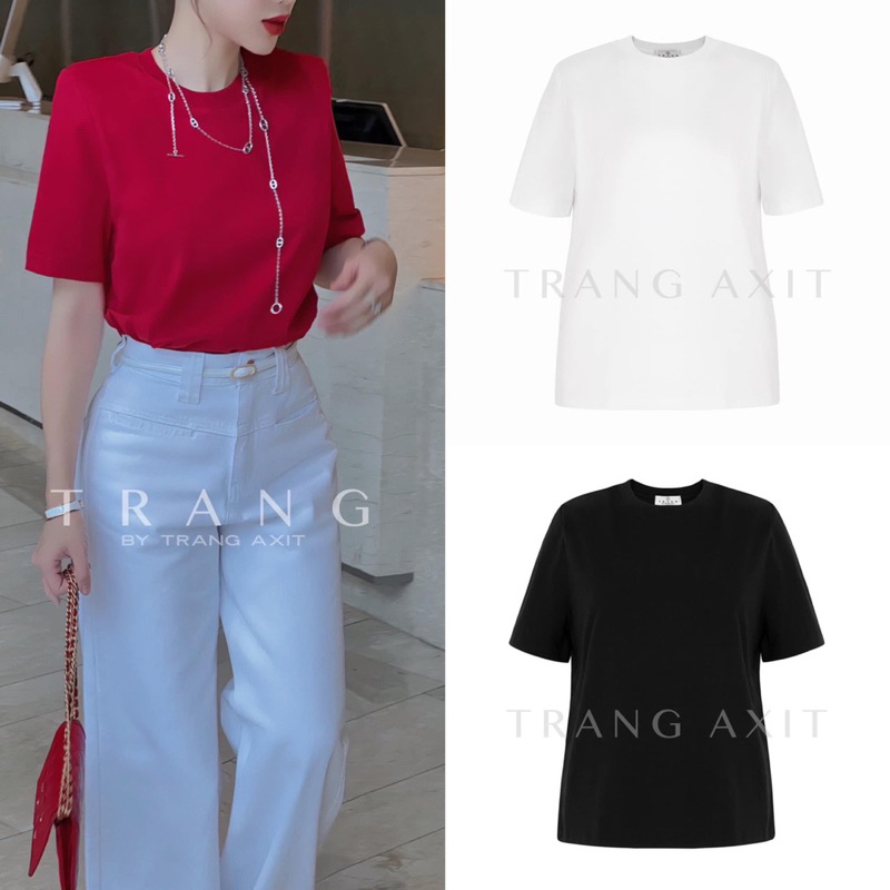 Áo phông cotton cộc tay siêu mát