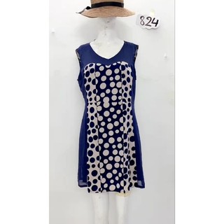 đầm voan chấm bi size M/L. S824