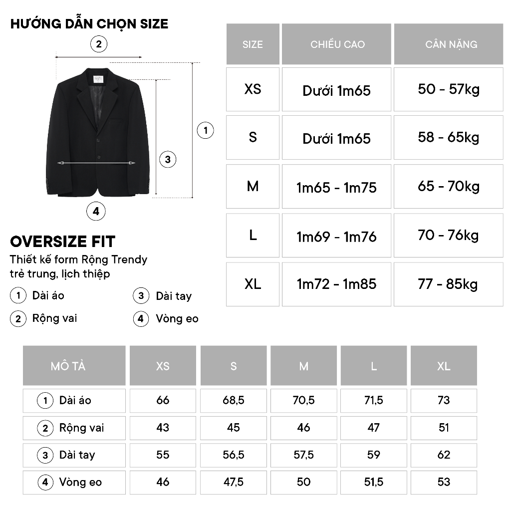 Áo khoác blazer nam JBAGY thiết kế Classic 3 lớp dầy dặn, có đệm vai tinh tế phong cách Hàn Quốc JK007