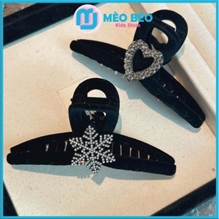  Kẹp Tóc Càng Cua Hàn Quốc Kẹp Càng Cua Dài - Mèo Béo Kids Store 