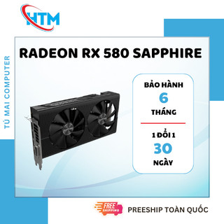   Siêu rẻ  Vga Card màn hình Sapphire RADEON RX 580 8G 2048SP 