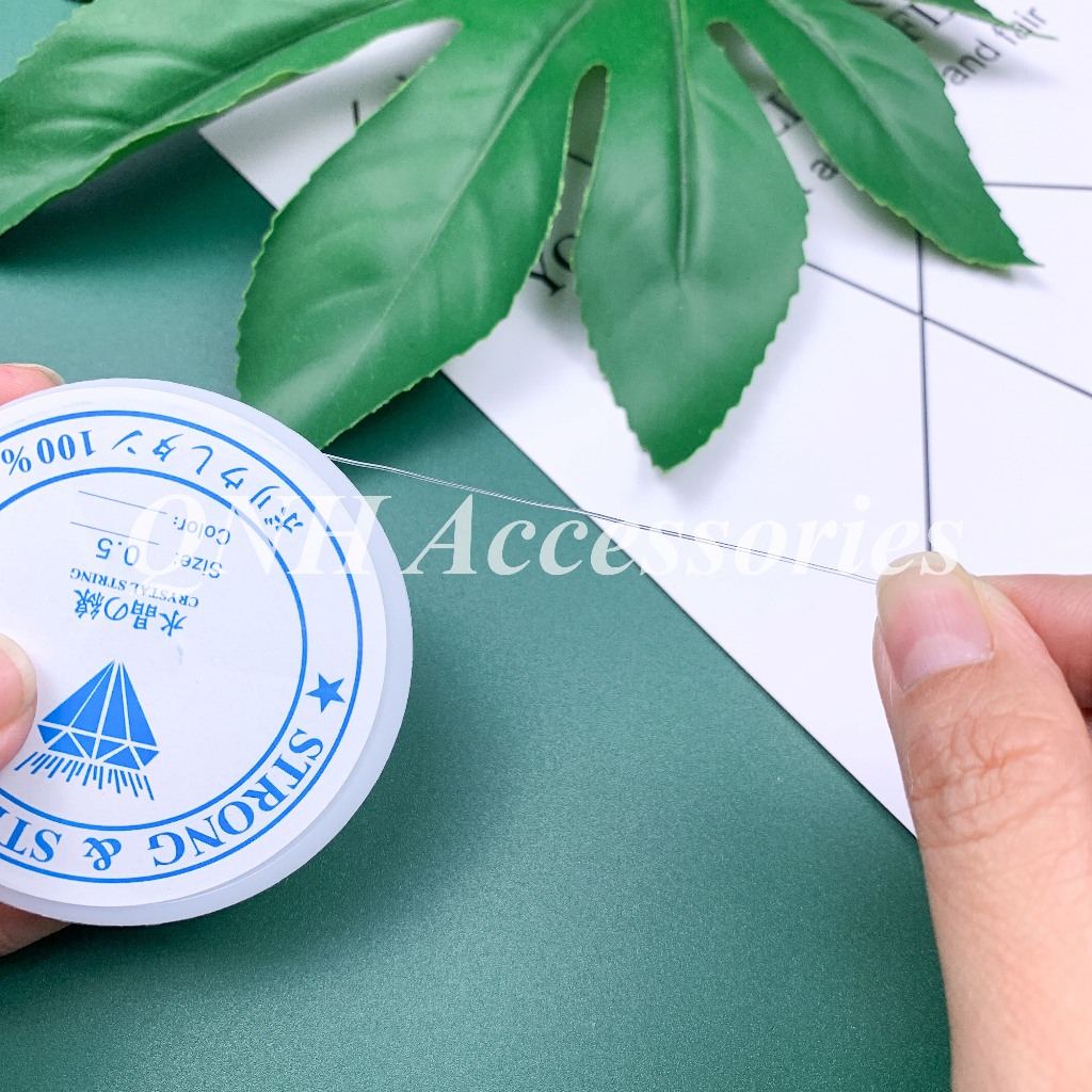 Dây cước câu cá ,cước nylon không co giãn dùng làm trang sức thủ công DIY