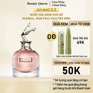Nước hoa dành cho nữ scandal jean paul gaultier. mùi hương mê hoặc, cá tính - tv29