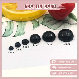 Mắt thú dán các size 5 cặp
