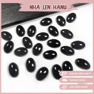  Mũi - Mắt Thú Dán Hình Bầu Dục- Mũi Dán Gấu Bông