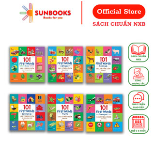 Sách combo 101 từ đầu tiên - trọn bộ 6 cuốn