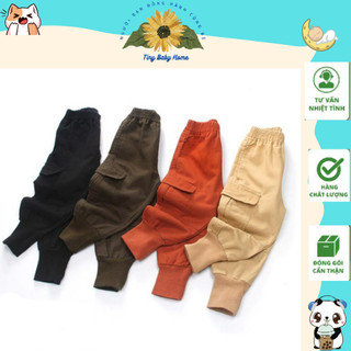 Quần jogger chất kaki cá tính hàng quảng châu cho bé