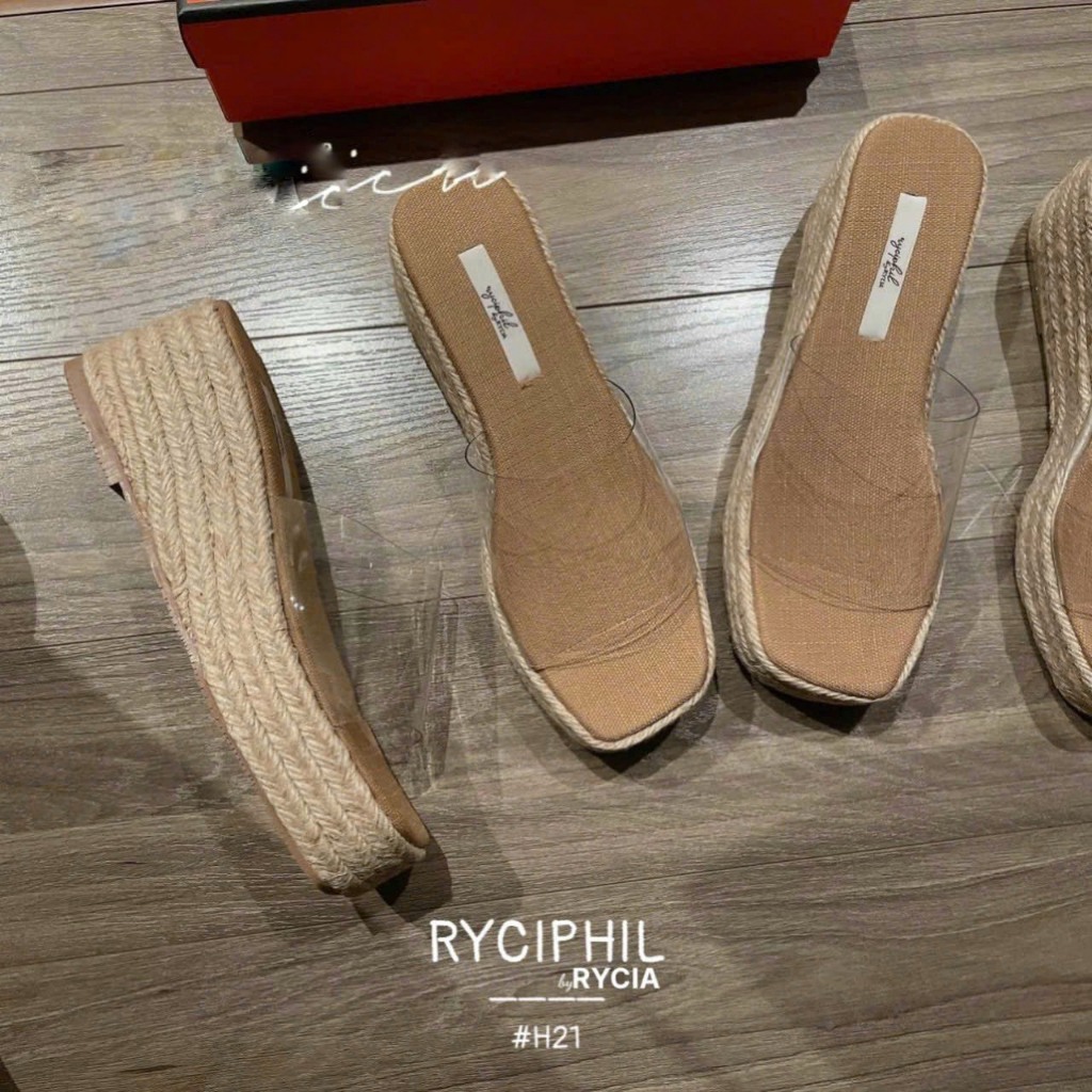 (Form nho) Dép quai trong đế giả cói- Kachi house