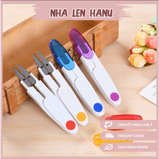 Kéo Bấm Cắt Chỉ  Loại 1 Siêu Sắc  (Có Nắp) - Kéo Thợ May Đa Năng