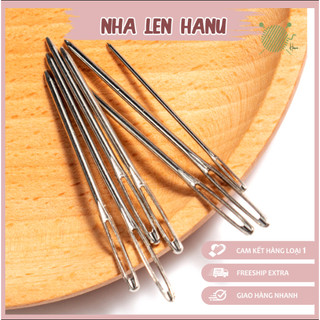 Kim khâu len - giấu len thừa - ráp thú bông 3 size