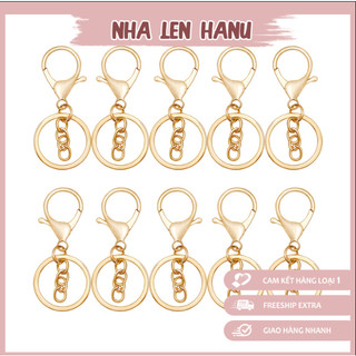  Móc Khoá Càng Cua Treo Thú Bông, Chìa Khoá- Phụ Kiện Handmade