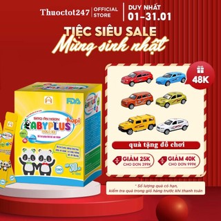 Siro Ăn Ngon BABY PLUS Giúp Trẻ Ngon Hấp Thụ Tốt,Tăng Sức Đề Kháng Cho Bé