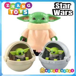Đồ chơi Xếp hình Star Wars Yoda baby Chiến tranh giữa các vì sao Minifigures Koruit KT1039