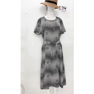 đầm sọc nhuyễn vintage size M/L. S824