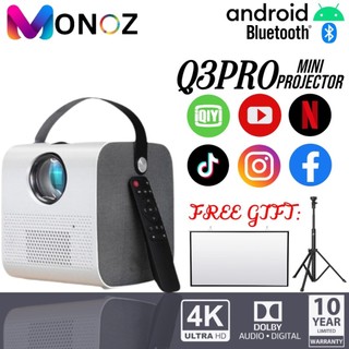 Máy chiếu mini cầm tay M Ray Q3 Pro Full HD1080P Điện thoại & Máy chiếu Rạp hát tại nhà Rạp chiếu phim tại nhà Giải