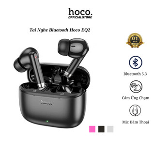Tai nghe bluetooth Hoco EQ2, tai nghe không dây có mic đàm thoại, nghe Nhạc 7h, thiết kế sang trọng.