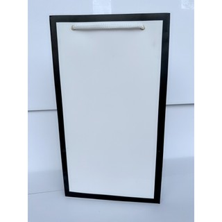 TÚI GIẤY IVORRY CỨNG ĐỰNG QUÀ CHAI RƯỢU - NƯỚC MẮM (cao 30 ngang 17 rộng hông 9 cm)