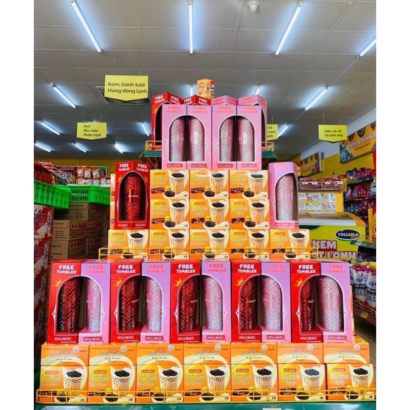 Ly Vảy Cá Quà Tặng Trà Sữa HillWay