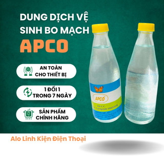 Nước tẩy sơn, dung dịch tẩy sơn APCO 350cc, nước vệ sinh bo mạch điện tử