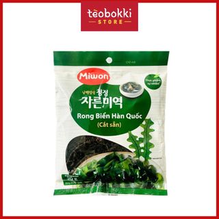 Rong biển cắt khúc, rong biển Hàn Quốc cắt sẵn Miwon 20g