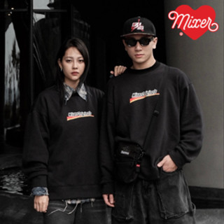 Áo nỉ cotton MIXER "Originals Sweatshirt" dài tay cổ tròn nam nữ unisex dáng oversize
