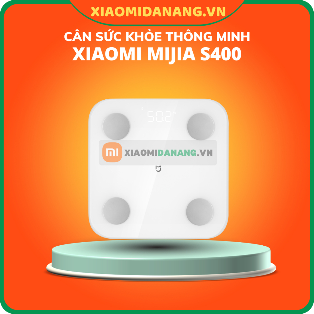 Cân sức khỏe điện tử thông minh Xiaomi Mijia S400 MJTZC01YM - Phân tích 25 chỉ số cơ thể - model 2023