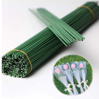 Kẽm cành, kẽm bọc nhựa làm hoa đồ handmade dễ uốn
