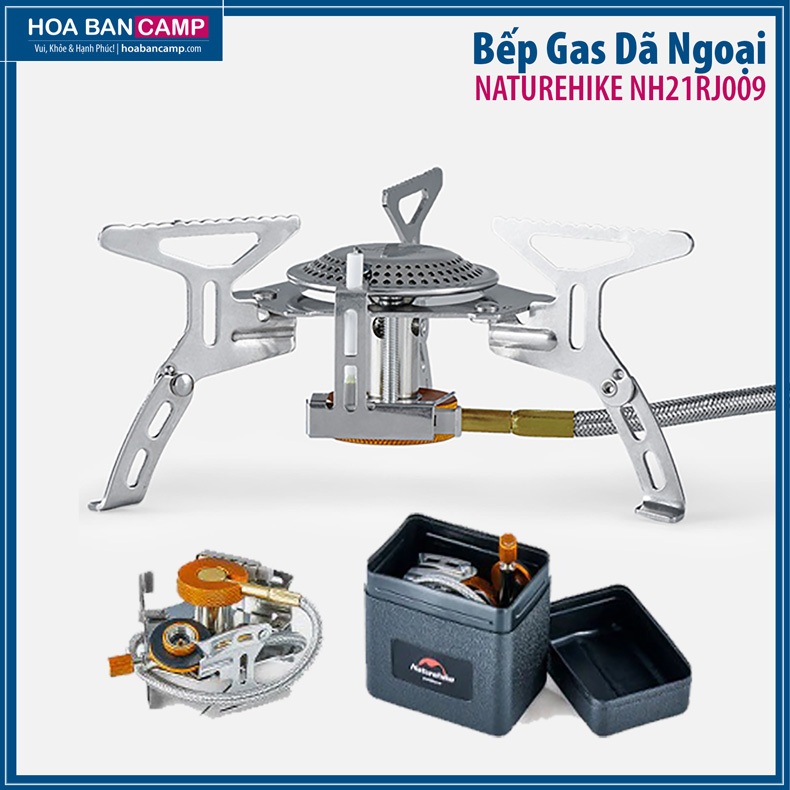 Bếp Gas Dã Ngoại NatureHike NH21RJ009 | Không kèm đầu chuyển lắp bình gas mini