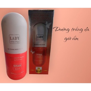 Kem body lady white collagen dưỡng trắng da 280g