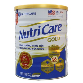Sữa bột nutricare gold 850g