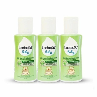 Sữa Tắm Gội Cho Trẻ Em Lactacyd Baby Milky 60ml