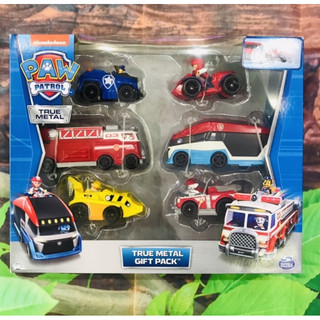 Set Paw Patrol 6 chiếc xe