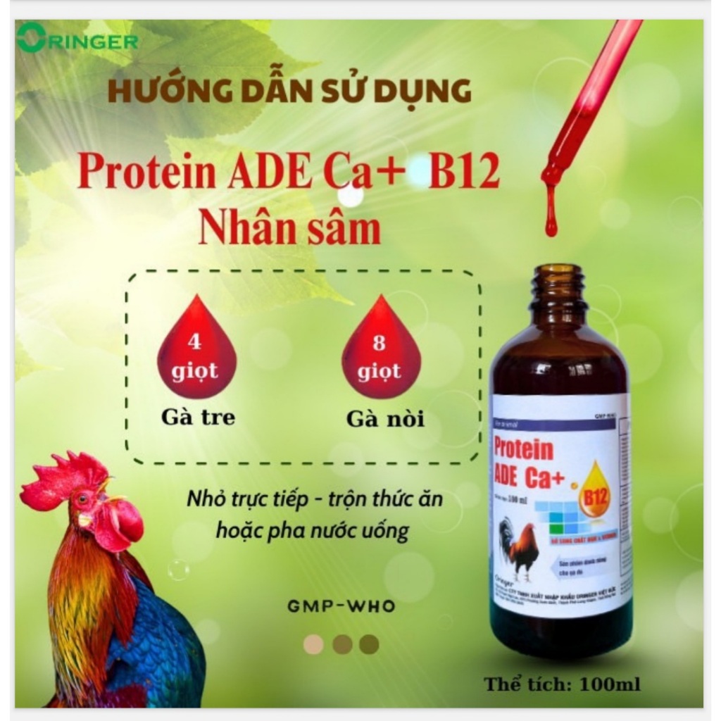 Protein Ade Cho gà đá - Bổ sung chất đạm vitamin
