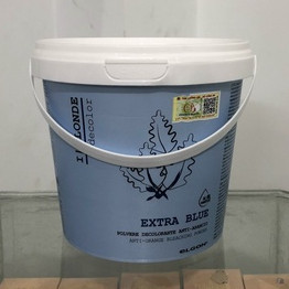 BỘT TẨY XANH ELGON EXTRA BLUE BLEACH DE COLOR ANTI ORANGE Ý CAO CẤP 500G