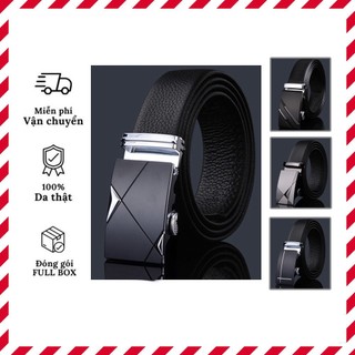 Dây Nịt Thắt Lưng Nam Da thật khoá tự động đẳng cấp/ Dây Nịt Thắt Lưng nam cao cấp sang trọng