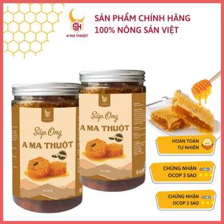 Mật ong hoa cà phê nguyên sáp hũ 900g ama thuột