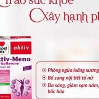 Viên uống cân bằng nội tiết tố nữ Doppelherz Aktiv Active Meno 30 viên