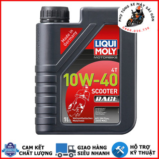Nhớt xe ga Liqui Moly Scooter Race 10W40 1 Lít
