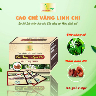 Chè Vằng Linh Chi Hòa Tan Mai Thị Thủy - Cao chè vằng nguyên chất kết hợp nấm linh chi