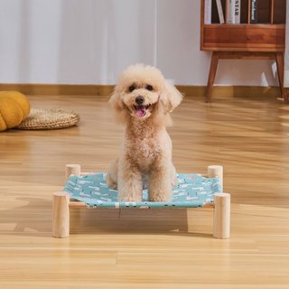 Giường nằm cho chó mèo nằm bằng gỗ thân thiện với môi trường dễ dàng tháo lắp