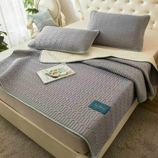 Chiếu điều hoà cao su non tencel latex nhập khẩu ( tặng kèm 2 vỏ gối đầu )