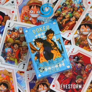 Bài tây anime ONE PIECE 5 - Đảo Hải Tặc, tú lơ khơ, manga - Poker S - 54 lá