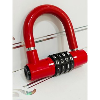 Ổ khoá số, khoá cài mật mã 4 số chữ U siêu bền, chống trộm, khóa công nghệ thái lan