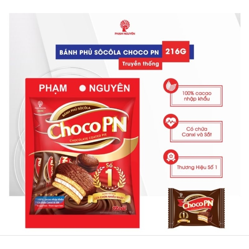 Bánh phủ Sôcôla – Choco PN