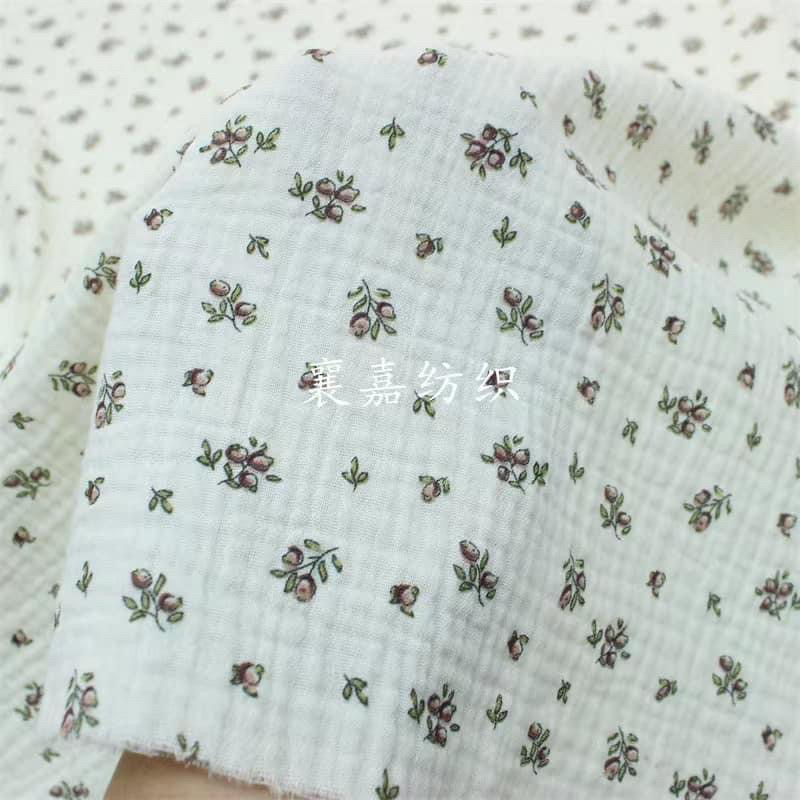vải xô muslin 2 lớp cao cấp oliu tím may khăn,đồ bộ,váy ngủ