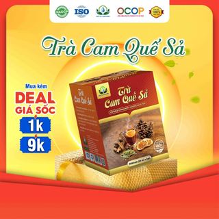 Trà Mix Vị Cam Quế Sả Hộp 30 Túi Lọc Siêu Thị Thiên Nhiên