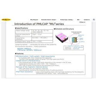 Tụ điện Rubycon PMLCAP 0603 0805 1206 (100pF - 0.047uF)